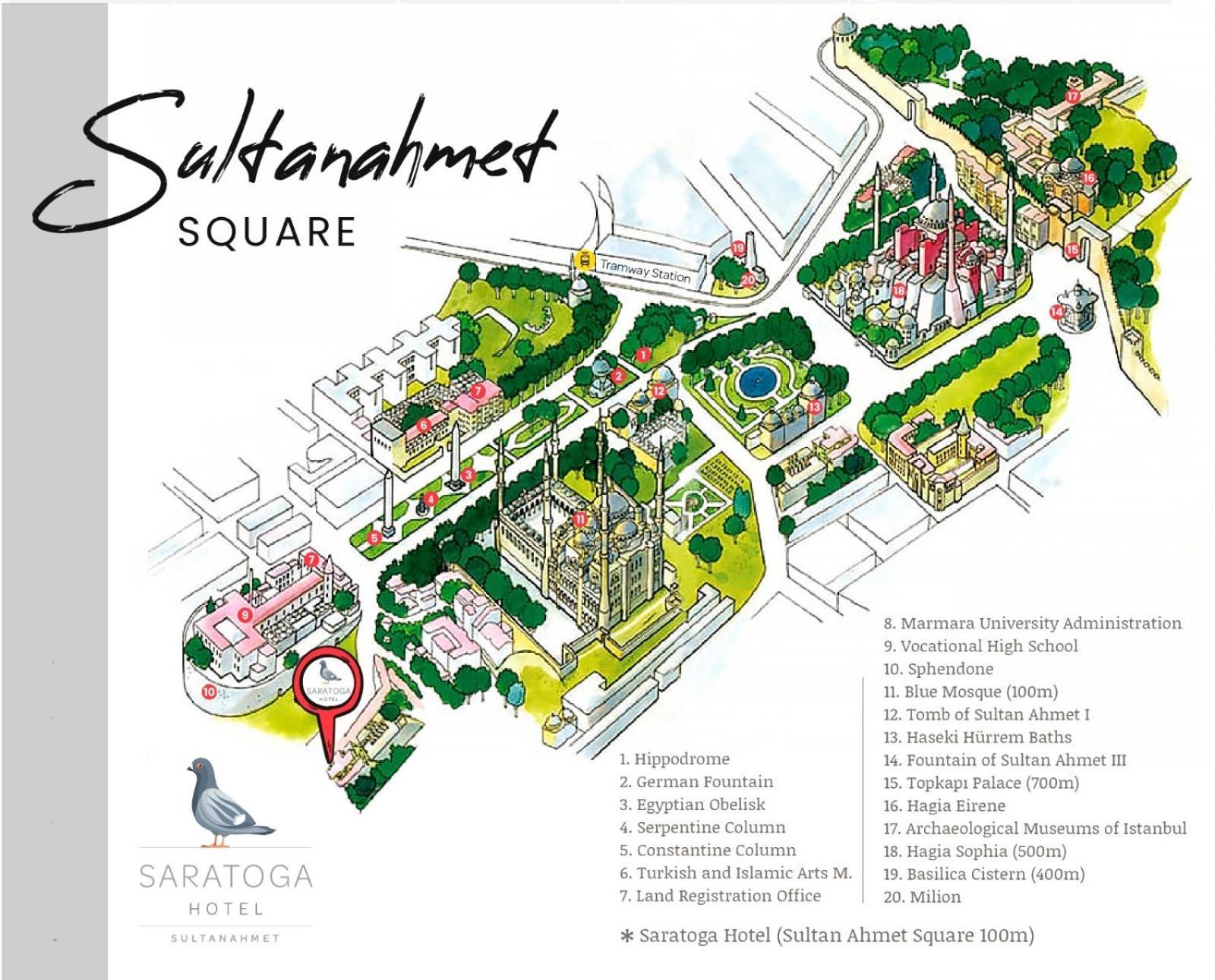 Saratoga Hotel Sultanahmet اسطنبول المظهر الخارجي الصورة